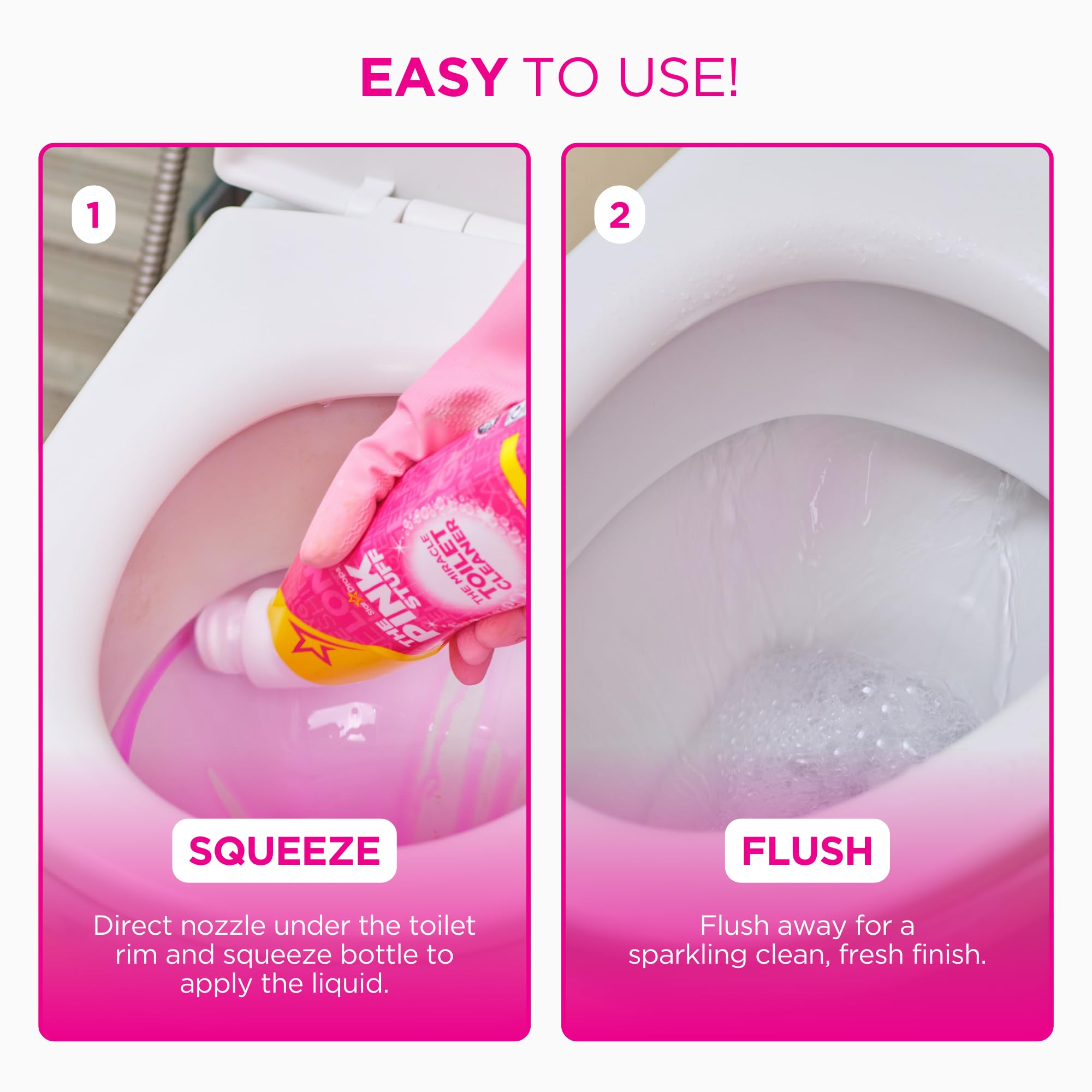 Amazon.co.jp: Stardrops The Pink Stuff Miracle - Detergente per WC